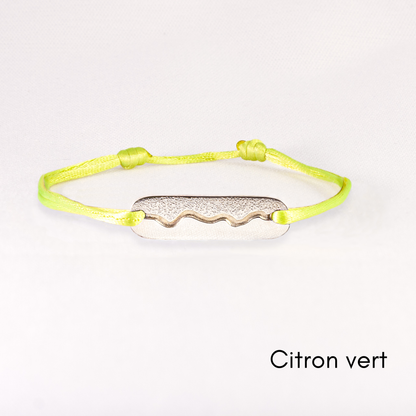 Bracelet cordon réglable TRACE